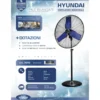 Ventilatore industriale a piantana grande portata HYUNDAI 75710 cm.75 300W