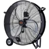 Ventilatore industriale grande portata da pavimento 120W cm.60 con ruote 3 velocità VINCO 70625