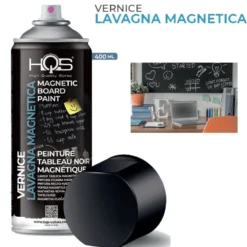 Vernice spray effetto lavagna magnetica ml.400 nero HQS
