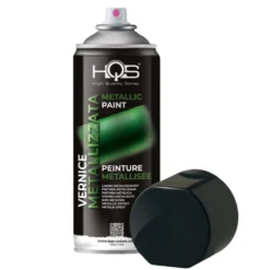 Vernice spray metallizzata ml.400 nero metallizzato HQS