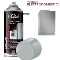 Vernice spray per elettrodomestici alluminio ml.400 HQS spray ripristina elettrodomestici