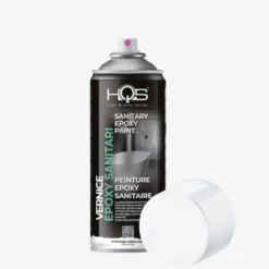 Vernice spray per sanitari bianco ml.400 HQS spray epoxy ripristina sanitari per superfici smaltate