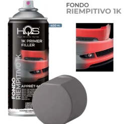 Vernice spray primer fondo riempitivo 1K carteggiabile ml.400 grigio HQS