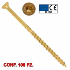 Viti portanti per legno FM-WOOD PRO torx mm.6 x 200 cf.100 pz. FRIULSIDER