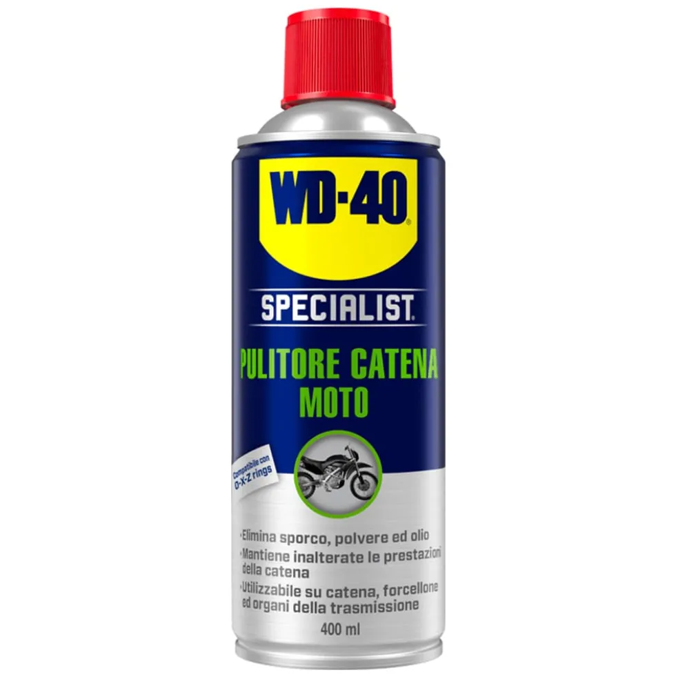 WD-40 Pulitore per catene spray ml.400 WD40 elimina sporco e grasso dalle catene