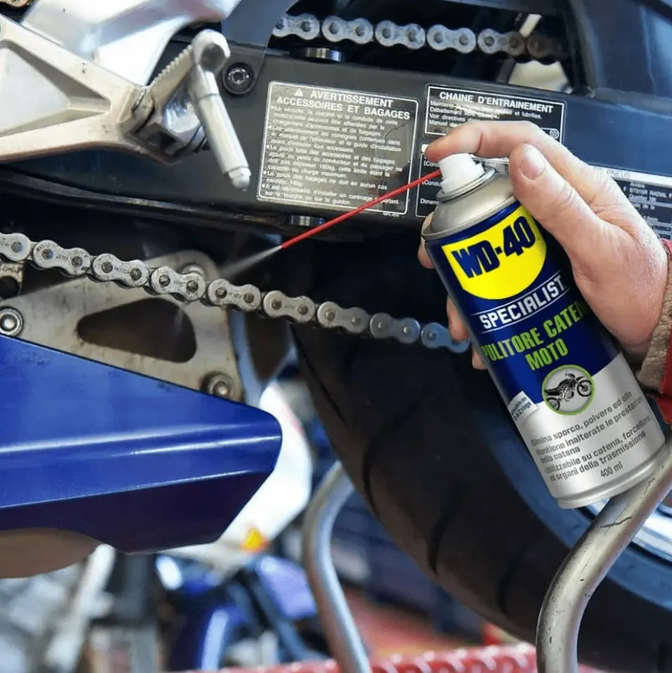 WD-40 Pulitore per catene spray ml.400 WD40 elimina sporco e grasso dalle catene