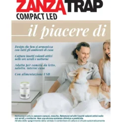 Zanzariera elettrica da interno con alimentazione USB CFG ZANZATRAP COMPACT LED