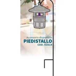 Zanzariera elettrica macchina cattura insetti da esterno CFG ZANZATRAP360 per aree fino a 400mq