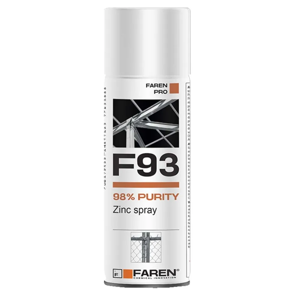 Zinco spray professionale F93 puro oltre il 98% ml.400